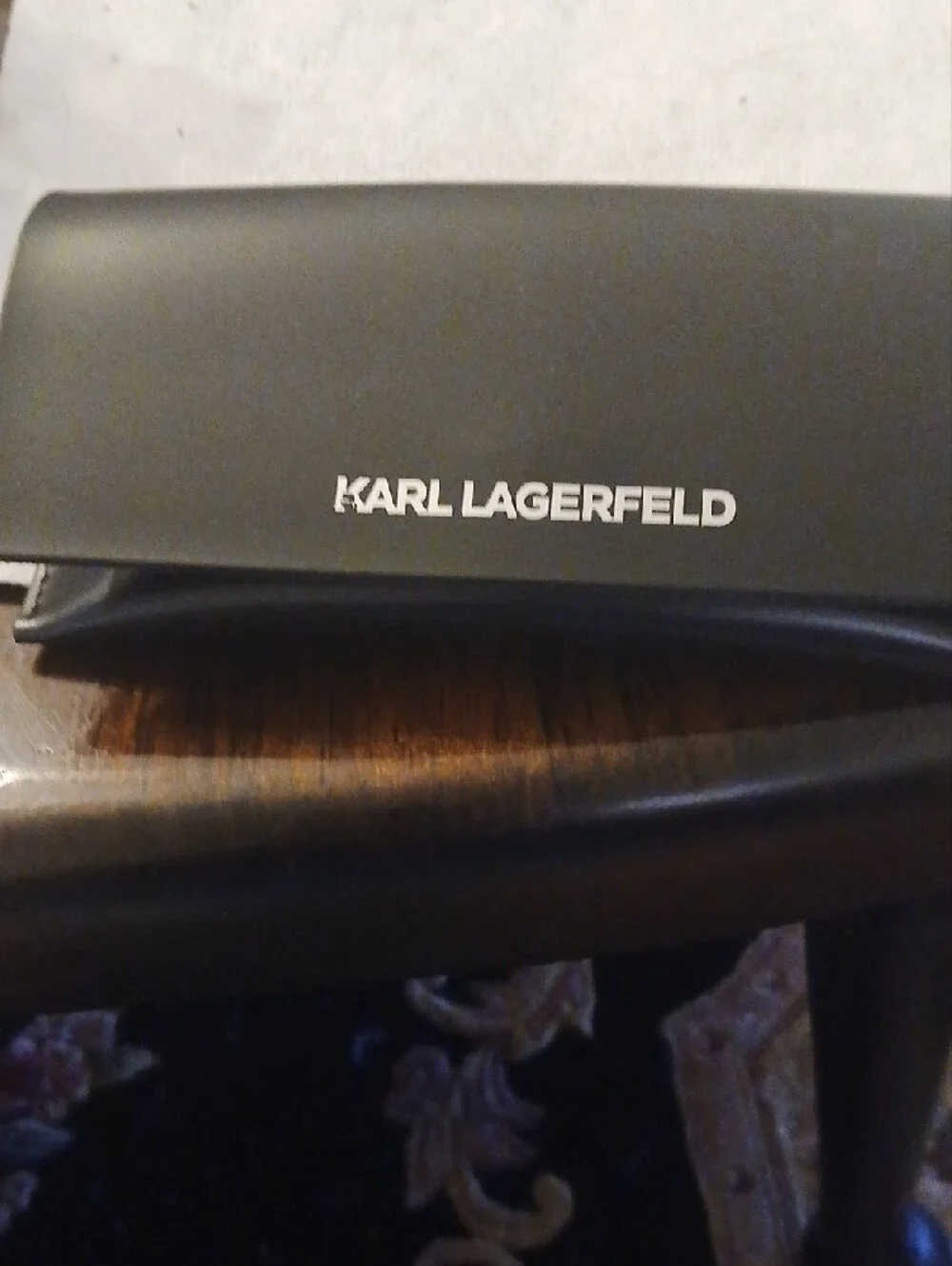 Karl Lagerfeld Women's Cat-Eye Glasses in Black & White Tortoise